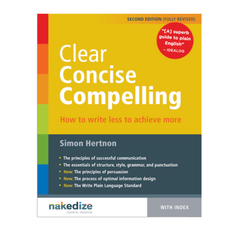 Cover of Clear Concise Compelling 2ed