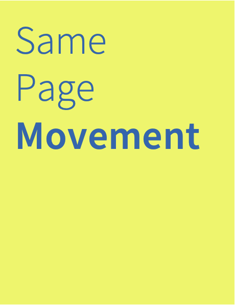 Same Page Movement logo
